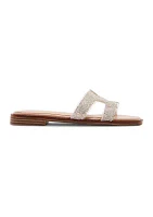 Hailey Rhinestone H-Band Sandals