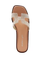 Hailey Rhinestone H-Band Sandals