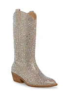 Redford Rhinestone Western Boots