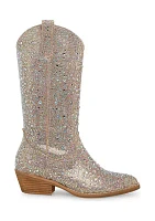 Redford Rhinestone Western Boots