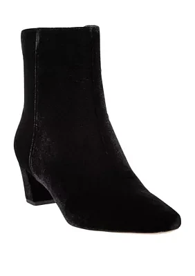 Willa Velvet Booties