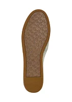 Cameryn III Canvas and Leather Espadrille Flats