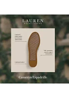 Cameryn III Canvas and Leather Espadrille Flats