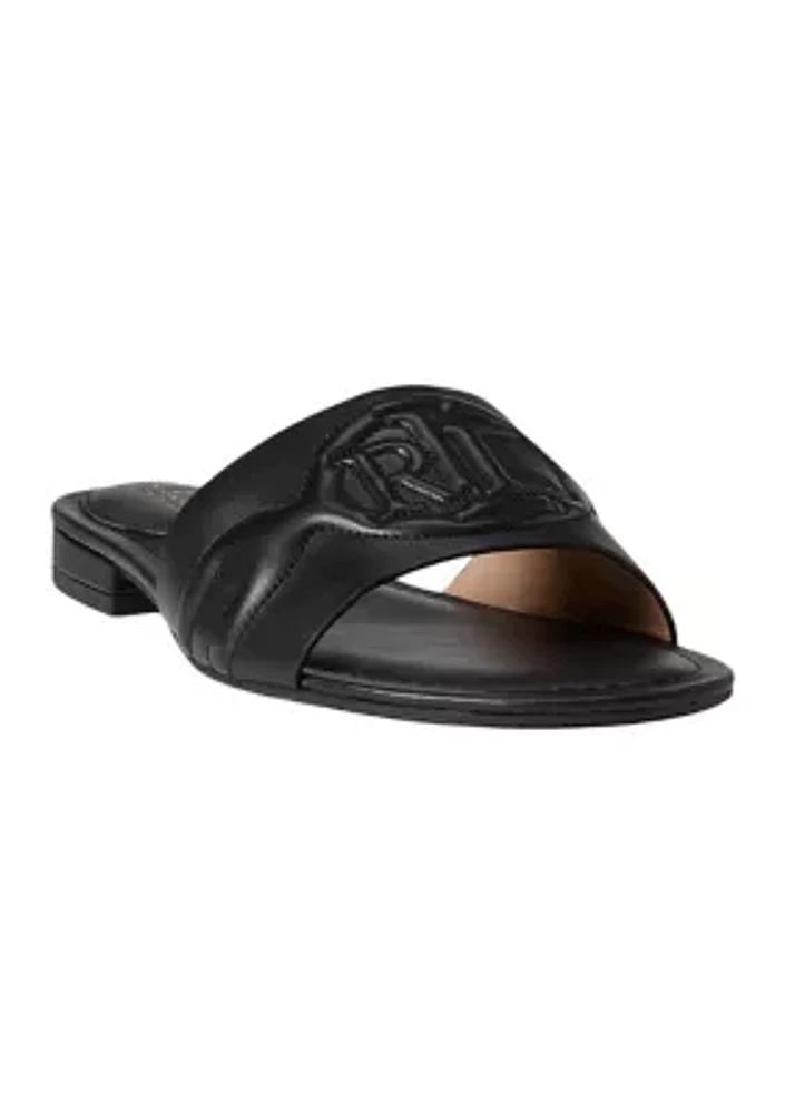 Alegra III Leather Slide Sandals