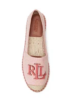 Cameryn III Canvas and Leather Espadrilles