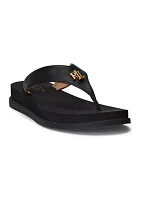 Regina Nappa Leather Flip-Flop