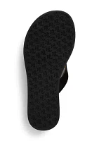 Regina Nappa Leather Flip-Flop