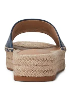 Leona Nappa Leather Espadrilles