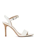 Gwen Lizard Embossed Leather Sandals