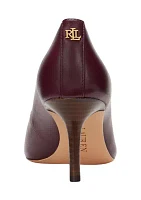 Lanette Nappa Leather Pumps