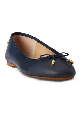 Jayna Nappa Leather Flats