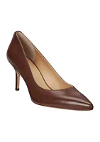 Lanette Burnished Leather Pumps