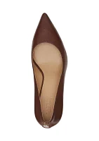 Lanette Burnished Leather Pumps