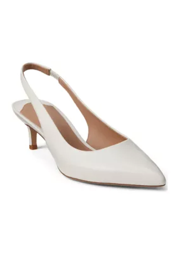 Lolah II Nappa Leather Slingback Pumps