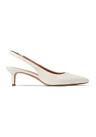 Lolah II Nappa Leather Slingback Pumps