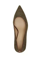 Lanette Herringbone Tweed Pumps