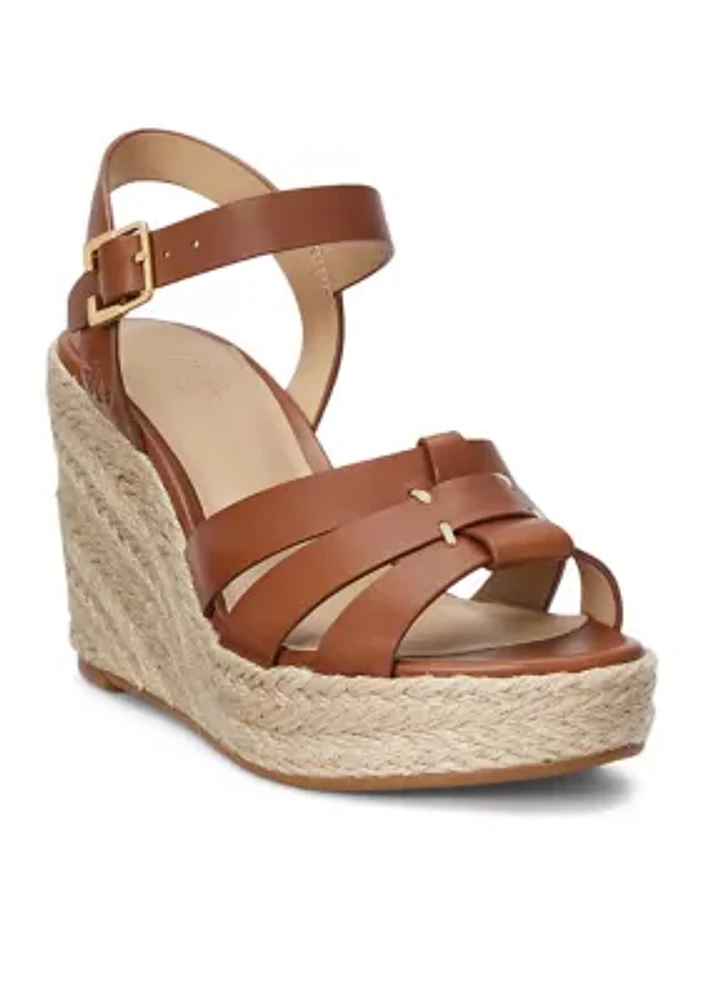 Soffia Calfskin Espadrille Sandals