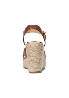 Soffia Calfskin Espadrille Sandals