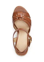 Soffia Calfskin Espadrille Sandals