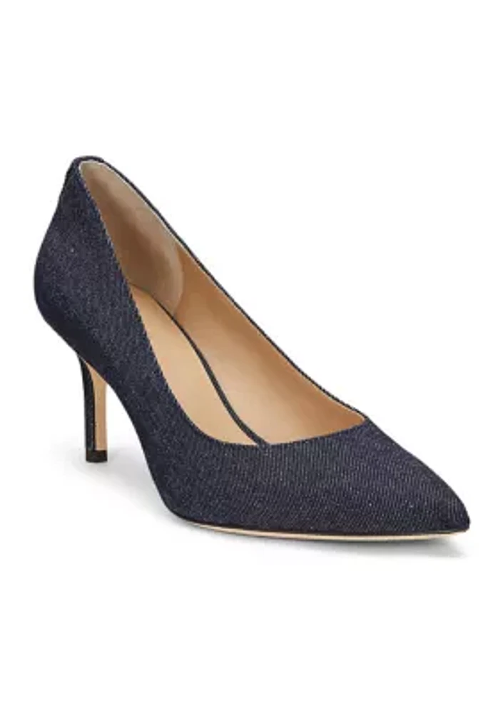 Lanette Denim Pumps