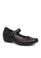 Fawna Black Milled Nappa Shoe