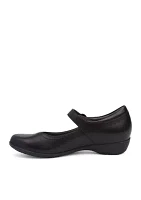 Fawna Black Milled Nappa Shoe