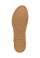 Cass Peep Toe Split Sandals