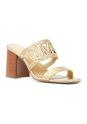 Alma Mid Block Heel Sandals