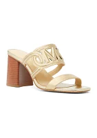 Alma Mid Block Heel Sandals