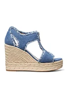 Women's Berkley Mid Wedge Fringed Sandals