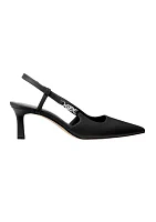 Daniella Mid Slingback Heels