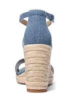 Mandy Wedge Sandals