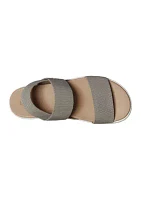 Elle Backstrap  Color Block Sandals