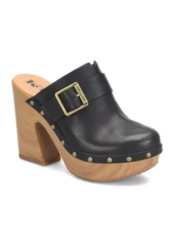 Debbi Heeled Clogs