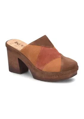 Marla Patchwork Clogs