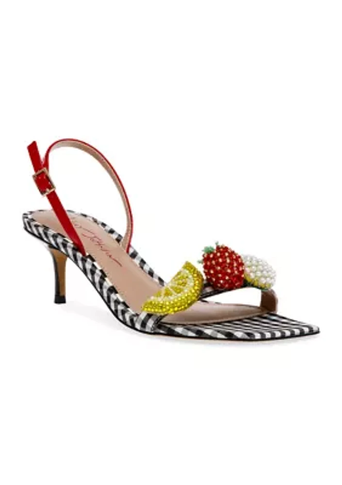 Colson Kitten Heeled Sandals