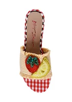 Lindy Fruit Sandals