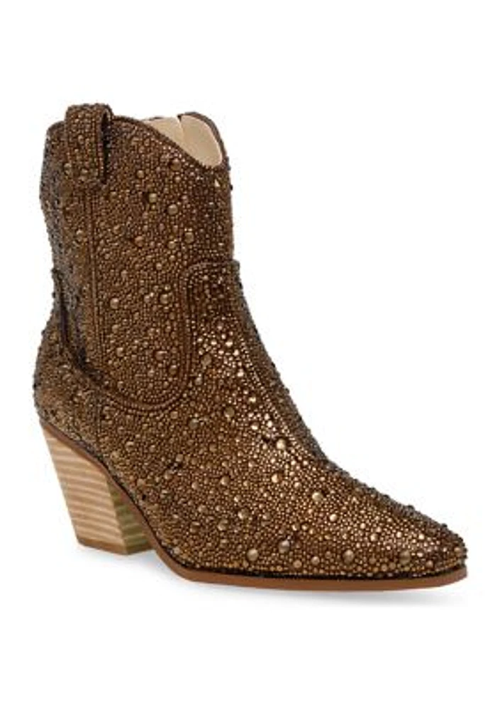 Diva Rhinestone Western Boots