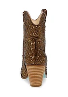 Diva Rhinestone Western Boots