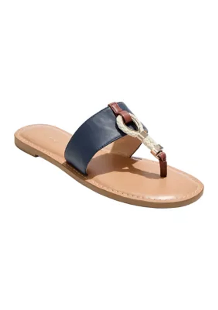 Newton Flat Sandals