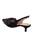 Debra Slingback Kitten Heels