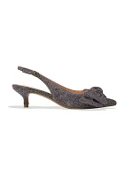 Debra Shimmer Slingbacks