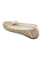 Millie Glitter Sherpa Lined Moccasins