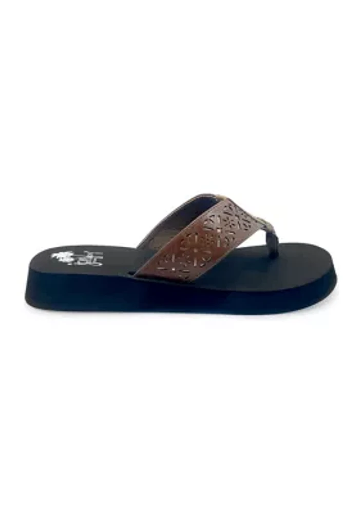 Magnolia Flip Flop Thong Sandals