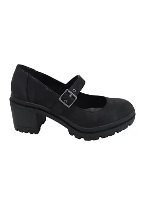 Alston Heeled Mary Jane Loafers