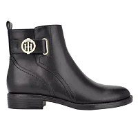 Rezin Ornamented Zip-Up Booties