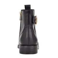 Rezin Ornamented Zip-Up Booties