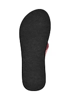 Carsun Seersucker Flip Flops