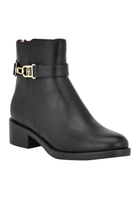 Ianzi Ornamented Side Zip Booties