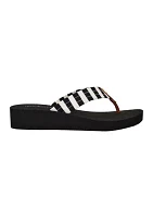 Ralmie Wedge Flip Flop Thong Sandals